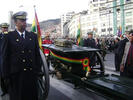 Día del Mar en Bolivia inicia con traslado de restos de Eduardo Abaroa
