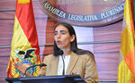 Gabriela Montaño asume presidencia de Bolivia por tercera vez