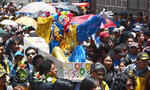 Carnaval paceño 2016 inició con el desentierro del pepino