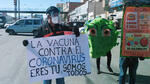 Jóvenes de CC de El Alto realizan campañas de sensibilización contra el Covid-19