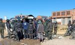 Patrulla policial quemada en El Alto acud&iacute;a a atender denuncia de violencia familiar