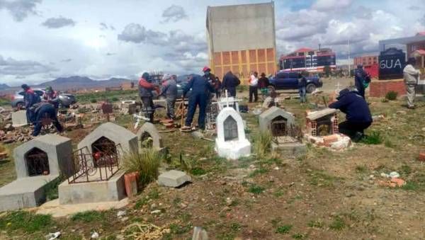 Ajustan proyecto para muro perimetral del Cementerio Mercedario de El Alto