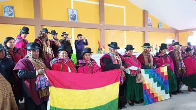 Huancollo tiene nuevas autoridades