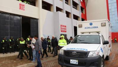 Alistan ambulancias para el partido de la Copa Libertadores en Villa Ingenio