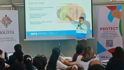Profesionales bolivianos se capacitan en vigilancia epizoótica de fiebre amarilla