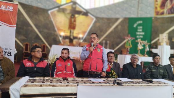 Alcaldía controlará el flujo vehicular y brindará atención médica en la entrada del Señor de la Exaltación