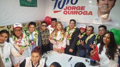 Suman apoyo para “Tuto Presidente