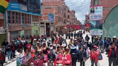 Zona 16 de Julio estrena pavimento rígido y marca otra inversión millonaria en El Alto