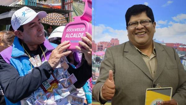 Dockweiler en La Paz y Eliser en El Alto encabezan intención de voto, según encuesta
