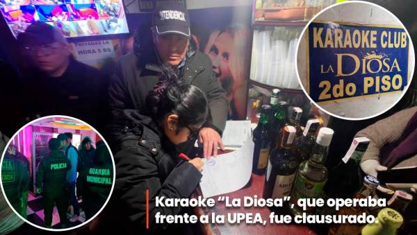Alcaldía de El Alto clausura karaoke 