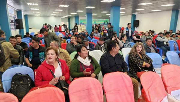 En El Alto presentan el Proyecto de Ley de las Zonas Económicas Especiales