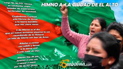 Himno a la ciudad de EL ALTO - Bolivia